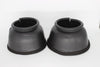 TuffRider Round Top Plain Bell Boots PVC Foam Hook and Loop w/ Bottom Tape - Breeches.com