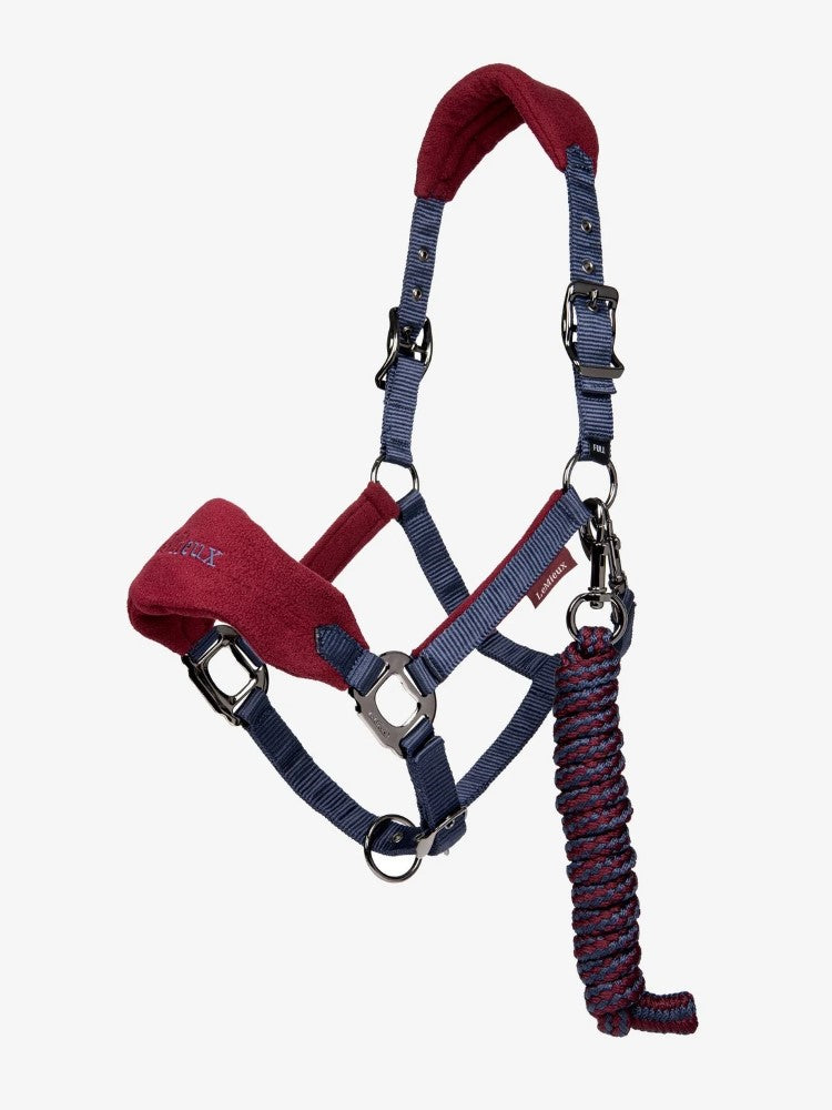LeMieux Vogue Fleece Headcollar &amp; Rope - Breeches.com