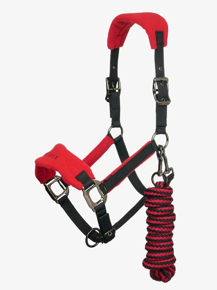 LeMieux Vogue Fleece Headcollar &amp; Rope - Breeches.com