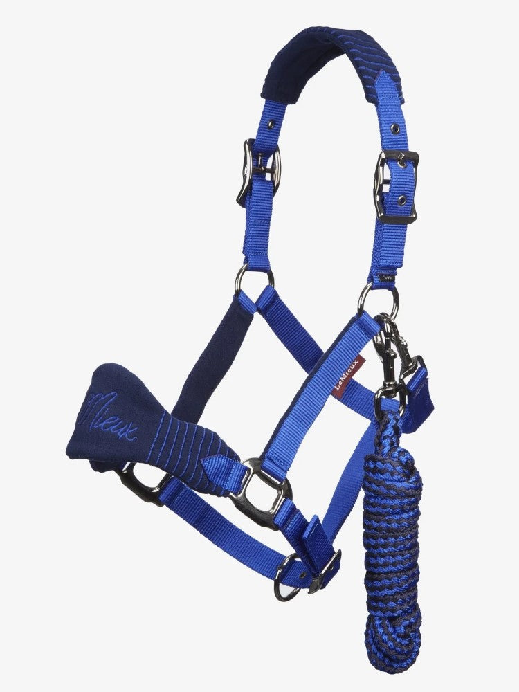LeMieux Vogue Fleece Headcollar &amp; Rope - Breeches.com