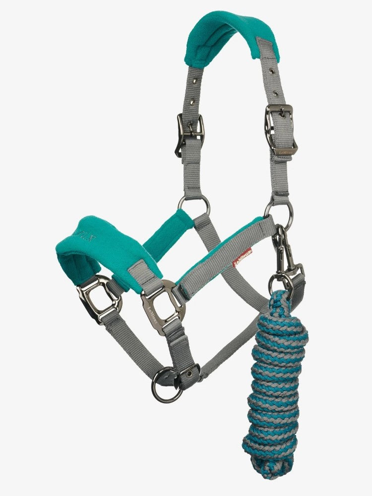LeMieux Vogue Fleece Headcollar &amp; Rope - Breeches.com