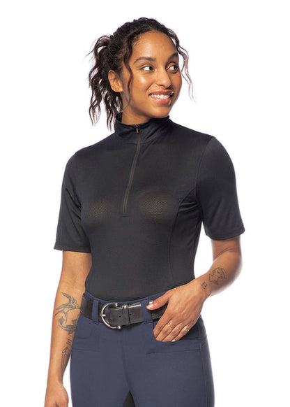 Kerrits Ladies Ice Fil Lite Short Sleeve Solid Riding Shirt