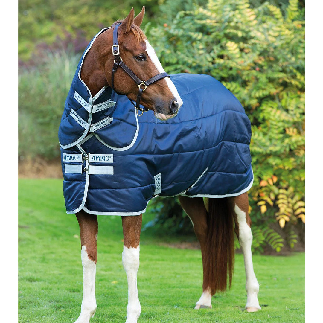 Horseware Ireland AmigoÂ® Insulator Plus Turnout w/ Hood (200g Medium) - Breeches.com