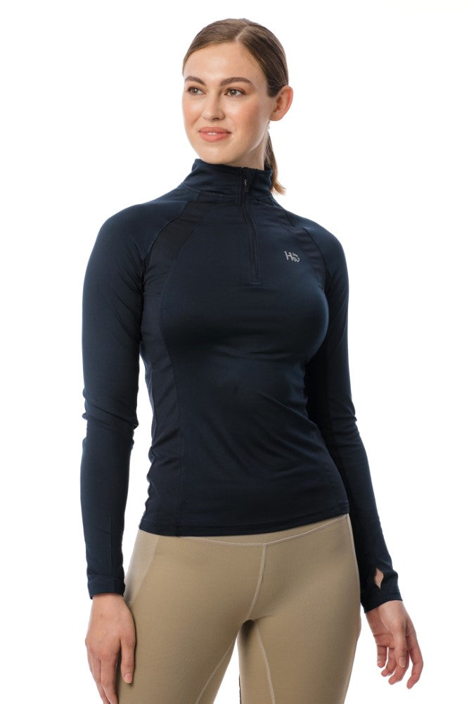 Horseware Ireland Aveen Half Zip Technical Long Sleeve Top - Breeches.com