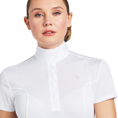 Ariat Women's Aptos Short Sleeve Show Shirt - Breeches.com