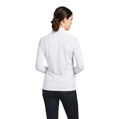 Ariat Women's Sunstopper 2.0 1/4 Zip Baselayer - Breeches.com