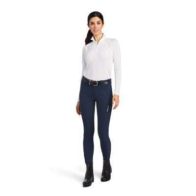 Ariat Women's Sunstopper 2.0 1/4 Zip Baselayer - Breeches.com