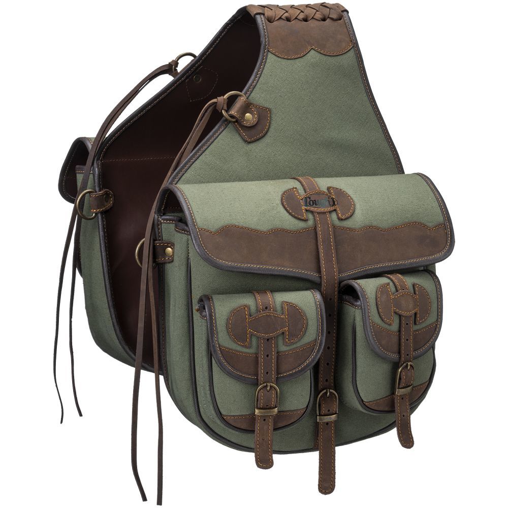 Tough-1 Canvas Trail Bag with Leather Accents_6
