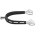 Herm Sprenger Stainless Steel Ultra Fit Extra Grip Spurs w/ Ball Neck- 20mm Rounded - Breeches.com