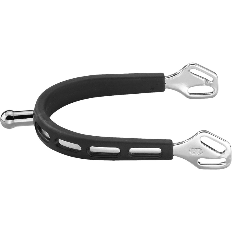 Herm Sprenger Stainless Steel Ultra Fit Extra Grip Spurs w/ Ball Neck- 20mm Rounded - Breeches.com