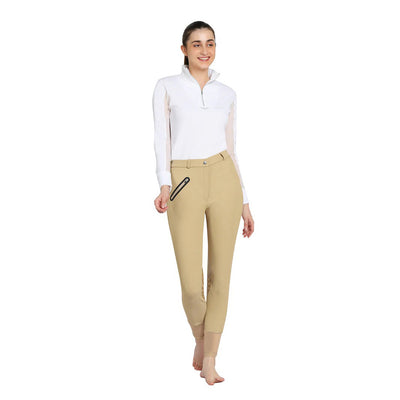 Tuffrider Tiffany Ribbed Breech With Silicone Knee Patch_11