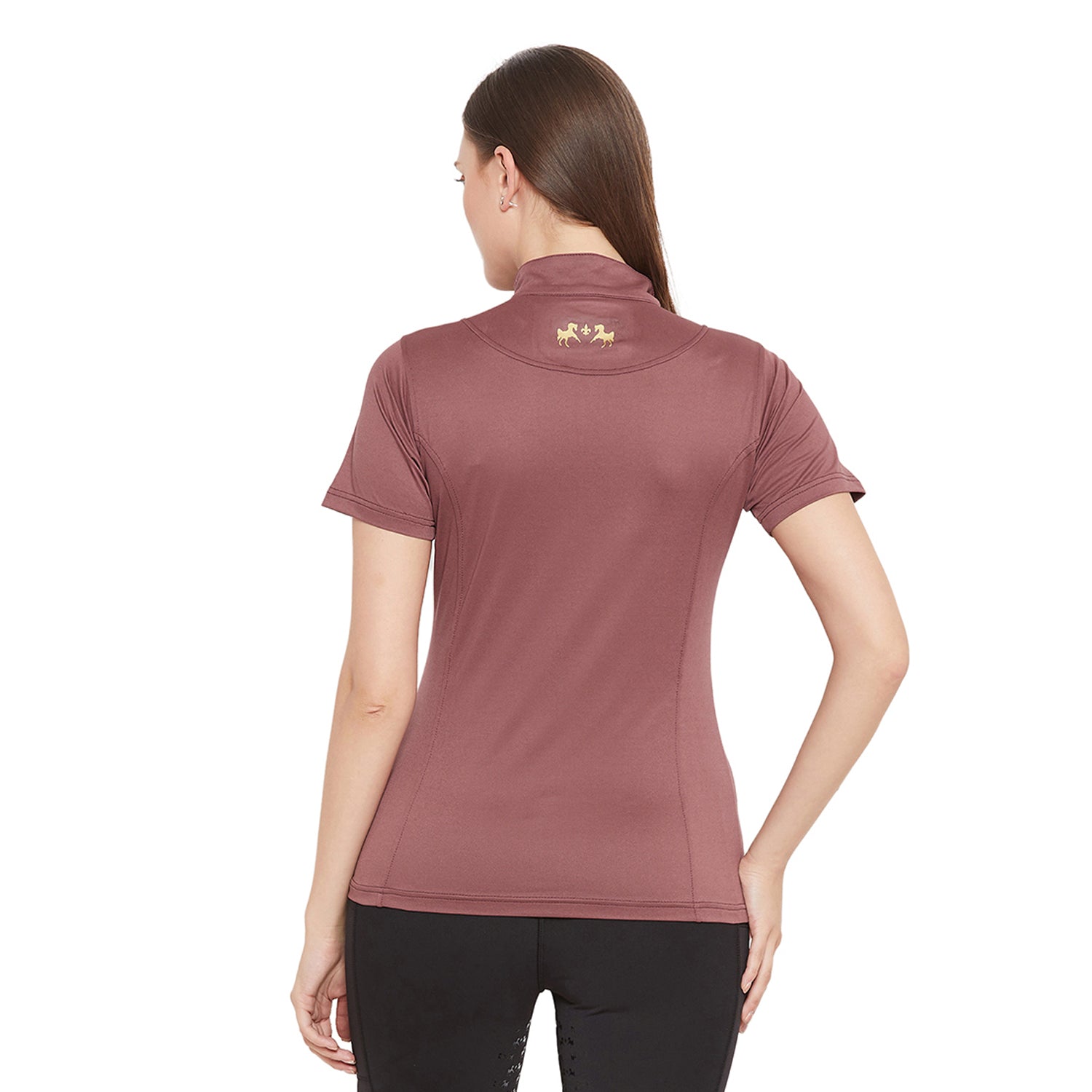 Equine Couture Surya Equicool Short Sleeve Sun Sport Shirt - Breeches.com
