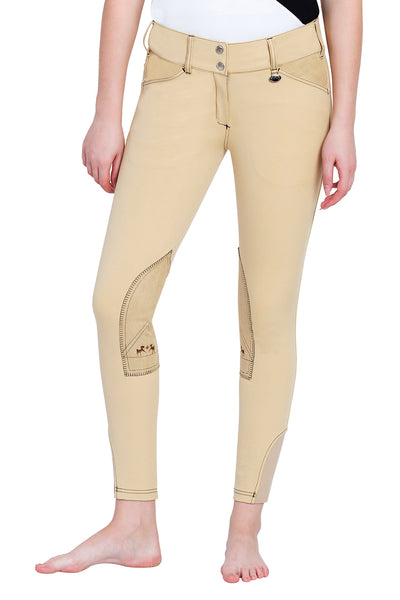 Equine Couture Ladies Sportif Natasha Knee Patch Breeches_12