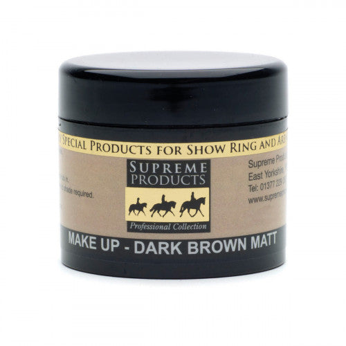 Supreme Products Make Up Dark Brown Matt - 50ml - Breeches.com