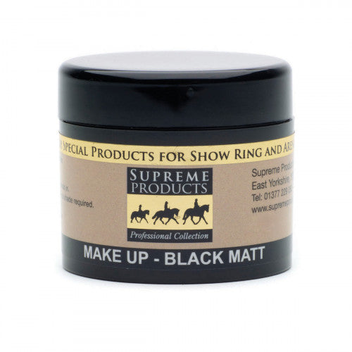 Supreme Products Make Up Black Matt - 50ml - Breeches.com