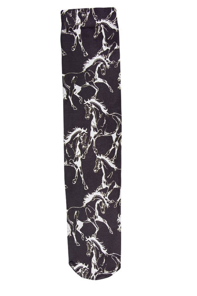 AWST Int'l Lila Linear Horse Socks - Breeches.com