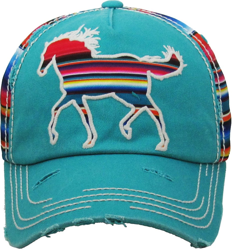 AWST Int'l Serape Horse Washed Vintage Cap - Breeches.com