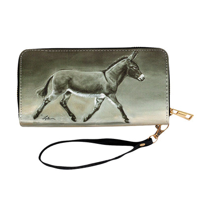 AWST Int'l "Lila" Donkey on the Move Wallet w/ Wristlet - Breeches.com