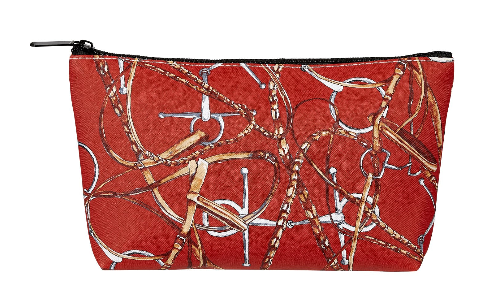 AWST Int'l "Lila" Snaffle Bridle Cosmetic Pouch