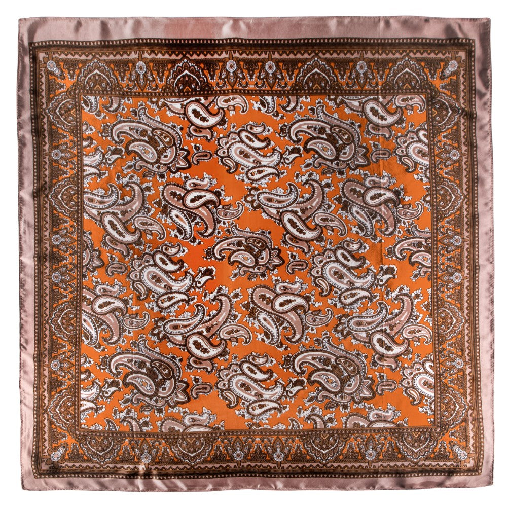 AWST Int'l Paisley Wild Rag 36" x 36" - Breeches.com