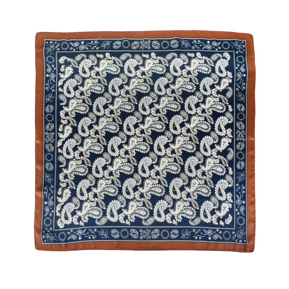 AWST Int'l Paisley Wild Rag 28" x 28" - Breeches.com