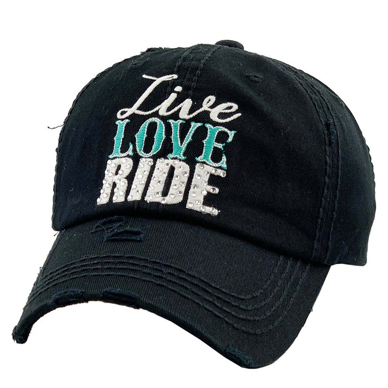 AWST Int'l "Live, Love, Ride" Cap - Breeches.com