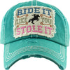 AWST Int'l  Ride it Like You Stole It Cap - Breeches.com