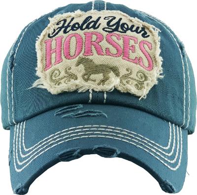 AWST Int'l Hold Your Horses Cap - Breeches.com