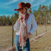 AWST Int'l "Lila" Snaffle Bit Pashmina Scarf - Breeches.com