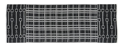 AWST Int'l Acrylic Cashmere Snaffle Bit Scarf/Shawl- 75" x 26.5" - Breeches.com