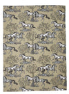 AWST Intl Horse Themed Kitchen Towels- Beige Toile