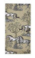 AWST Intl Horse Themed Kitchen Towels- Beige Toile - Breeches.com