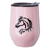 AWST Int'l Stainless Steel Wine Tumbler w/ Fancy Horse Head - Breeches.com