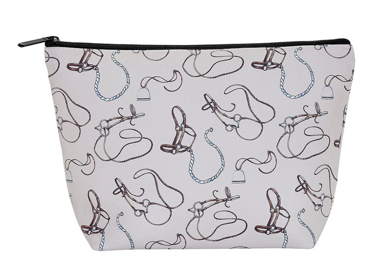 AWST Int'l "Lila" Bridles n' Things Large Cosmetic Pouch - Breeches.com