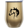 AWST Int'l Stainless Steel Wine Tumbler w/ "Lila" Horse Head - Breeches.com