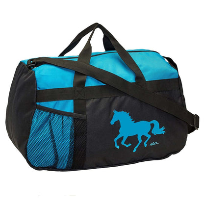 horse tote travel bag appaloosa AWST Int “Lila” Galloping Horse Duffle Bag – Breeches.com