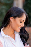 AWST Int'l Sterling Silver Snaffle Bit Hoop Earrings - Breeches.com