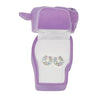AWST Int'l Rhinestone Horseshoe Earrings  w/Horse Head Gift Box - Breeches.com