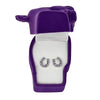 AWST Int'l Rhinestone Horseshoe Earrings  w/Horse Head Gift Box - Breeches.com