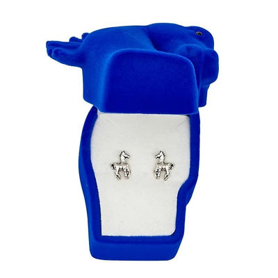 AWST Int'l Prancing Pony Earrings w/Horse Head Gift Box - Breeches.com
