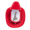 AWST Int'l Barrel Racer Necklace w/Colorful Cowboy Hat Gift Box - Breeches.com