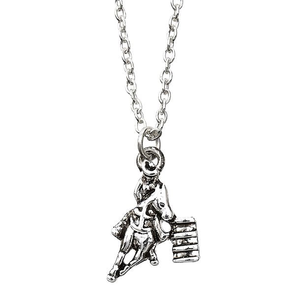 AWST Int'l Barrel Racer Necklace w/Colorful Cowboy Hat Gift Box - Breeches.com