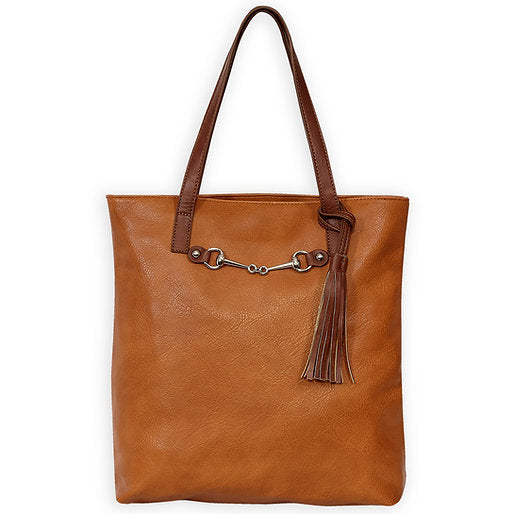 AWST Int'l  Snaffle Bit Tote Bag w/ Tassel - Breeches.com