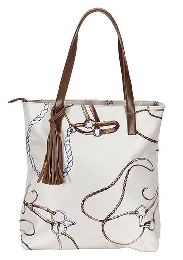 AWST Int'l "Lila" Bridles 'n Things  Tote Bag w/ Tassel - Breeches.com