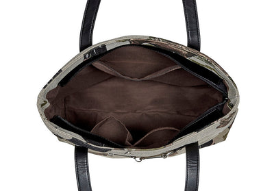 AWST Int'l Equestrian Tapestry Pattern Tote Bag w/ Snaffle Bit - Breeches.com