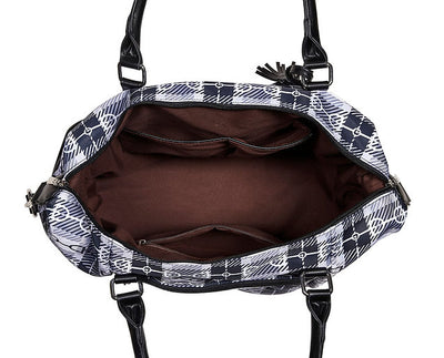 AWST Int'l Snaffle Bit Pattern Travel Bag with Tassel - Breeches.com