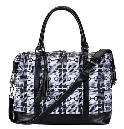 AWST Int'l Snaffle Bit Pattern Travel Bag with Tassel - Breeches.com