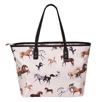 AWST Int'l "Lila" Horses All Over Handbag - Breeches.com