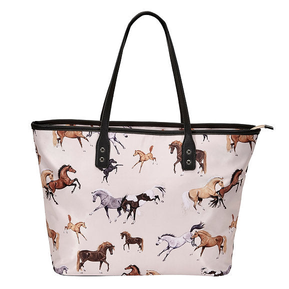 AWST Int'l "Lila" Horses All Over Handbag - Breeches.com