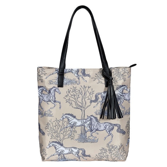 AWST Int'l "Lila"  Toile Pattern w/ Tassel - Breeches.com